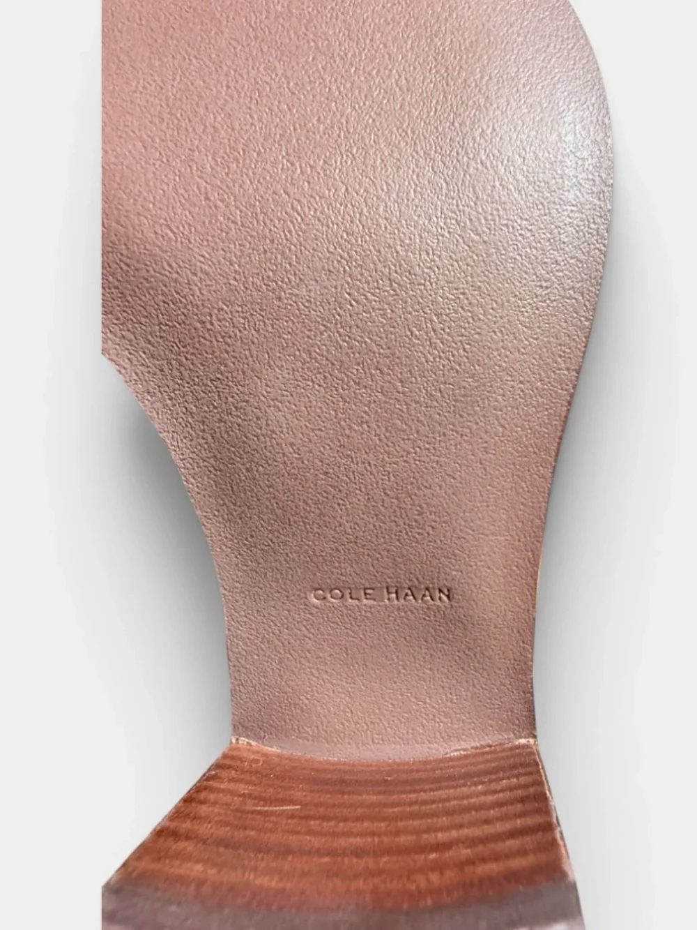 Cole Haan Willa Boot Women's Over the Knee Shoe Size 10.5 Tan Seude